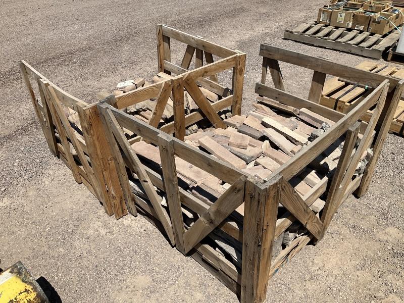 (2) CRATES OF STONE VENEER