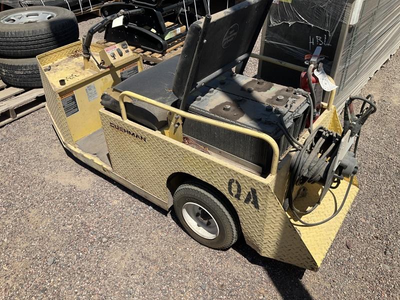 CUSHMAN 3 WHEELED ELECTRIC JUMP CART