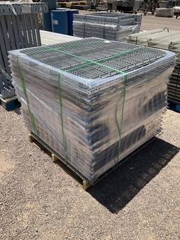 PALLET OF PALLET RACKING SHELVES