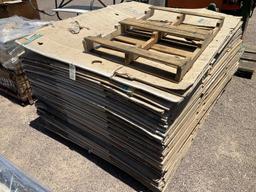 PALLET OF CARDBOARD GAYLORD BOXES