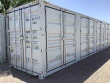 40FT HIGH-CUBE MULTI-DOOR STORAGE CONTAINER