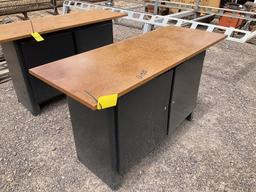 STEEL FRAMED WORK BENCH