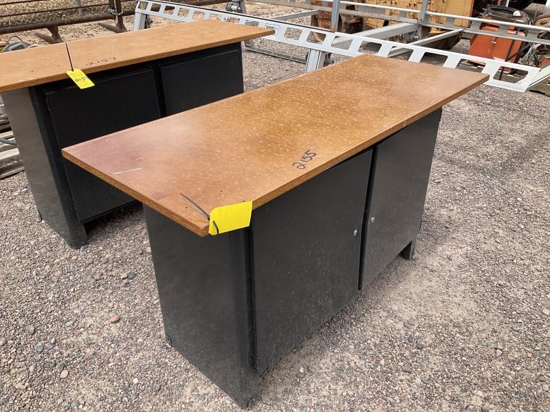 STEEL FRAMED WORK BENCH