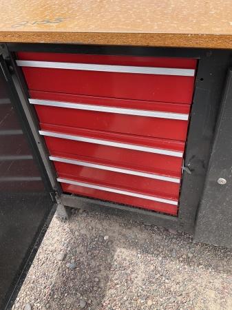 STEEL FRAMED WORK BENCH