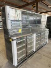 9.5FT 30 DRAWER WORK BENCH