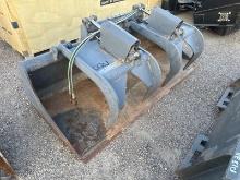 THOMAS B104/U-1931 72IN GRAPPLE BUCKET FOR SKID