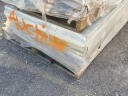PALLET OF STEEL DOORS AND FRAMES