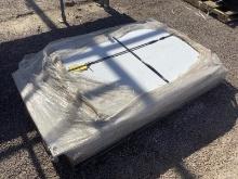 PALLET OF STEEL MOUNTING PLATES