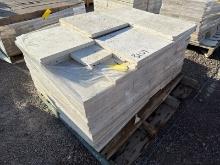 PALLET OF TRAVERTINE PAVERS