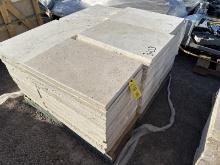 PALLET OF TRAVERTINE PAVERS
