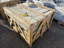 CRATE OF TRAVERTINE PAVERS