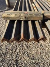 (25) STICKS OF 1 1/2IN X 1 1/2IN X 20FT ANGLE IRON