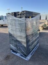 PALLET OF PLASTIC COLLAPSIBLE TRAYS