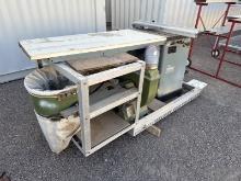 DELTA TABLE SAW W/ DUST COLLECTOR