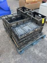 PALLET OF COLLAPSIBLE TRAYS