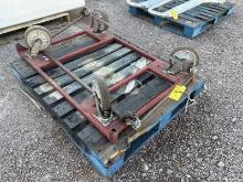 (2) METAL FRAMED CARTS