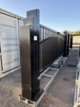 20FT BI-PARTING WROUGHT IRON GATE