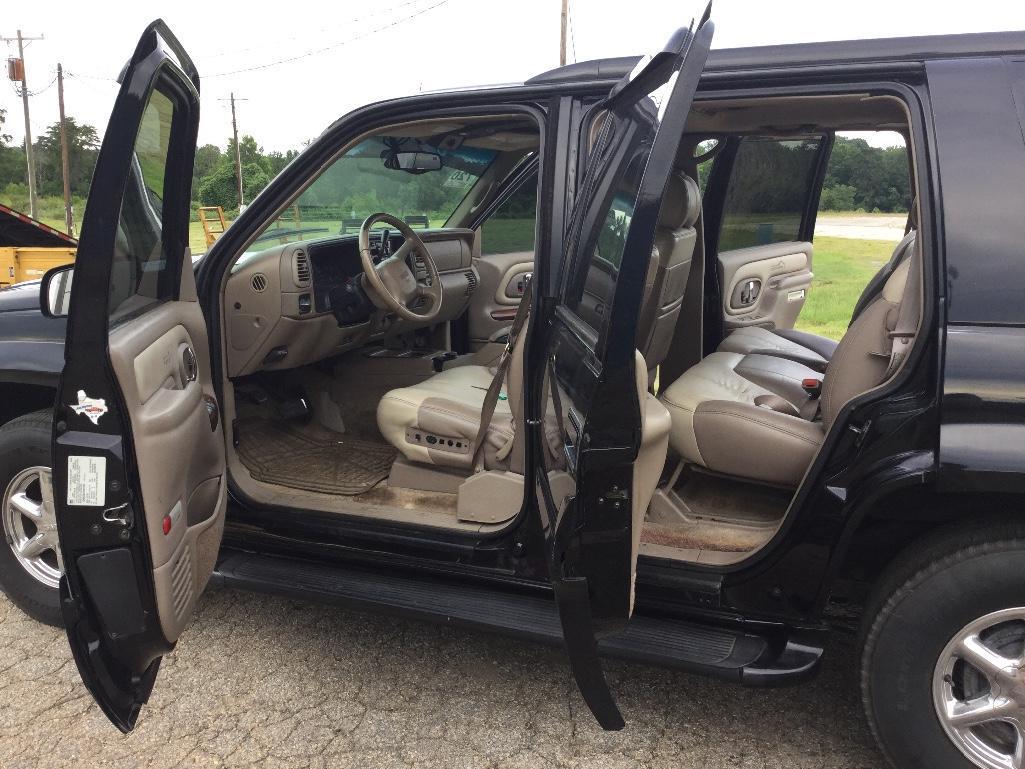 2000 GMC YUKON DENALI (AT, 5.7L, 1GKEK63RXYR231285, MILES-264477)