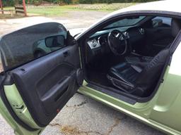 2005 FORD MUSTANG GT (4.7L, 5 SPD), VIN-1ZVFT82H055162446, MILES READ 210818-EXEMPT