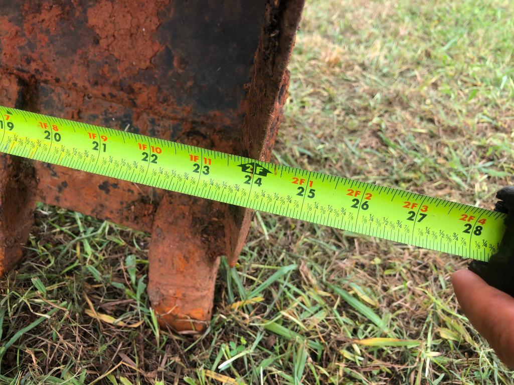 BRADCO MODEL 8511 SKID STEER 24" BACK HOE ATTACHMT