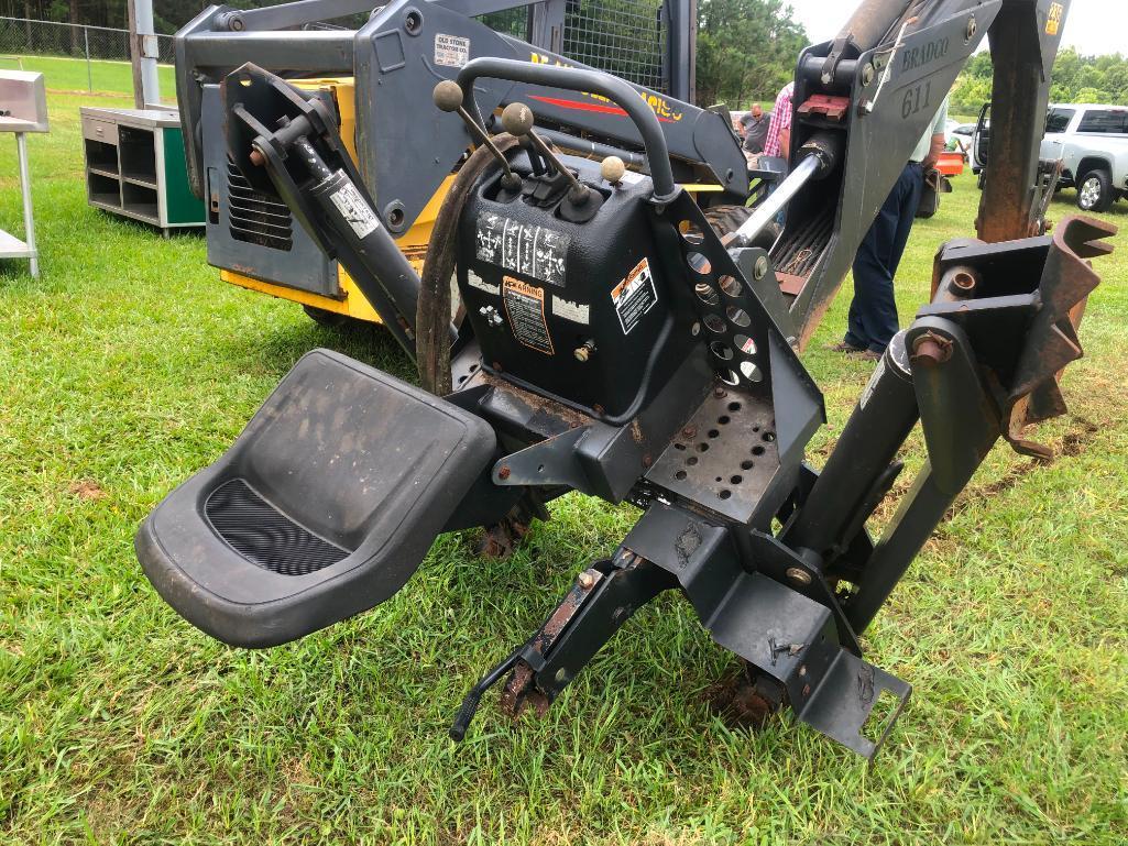 BRADCO MODEL 8511 SKID STEER 24" BACK HOE ATTACHMT