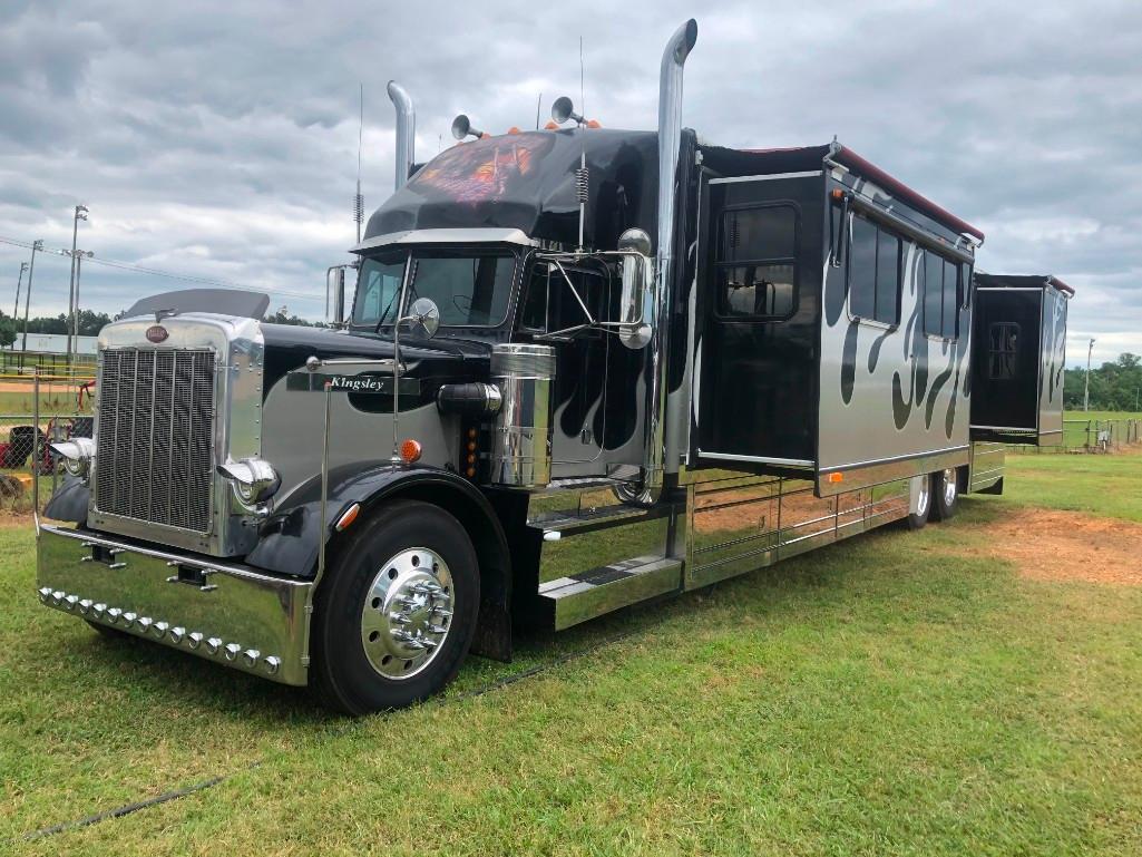 2001 KINGSLEY COACH W/PETERBILT TRACTOR