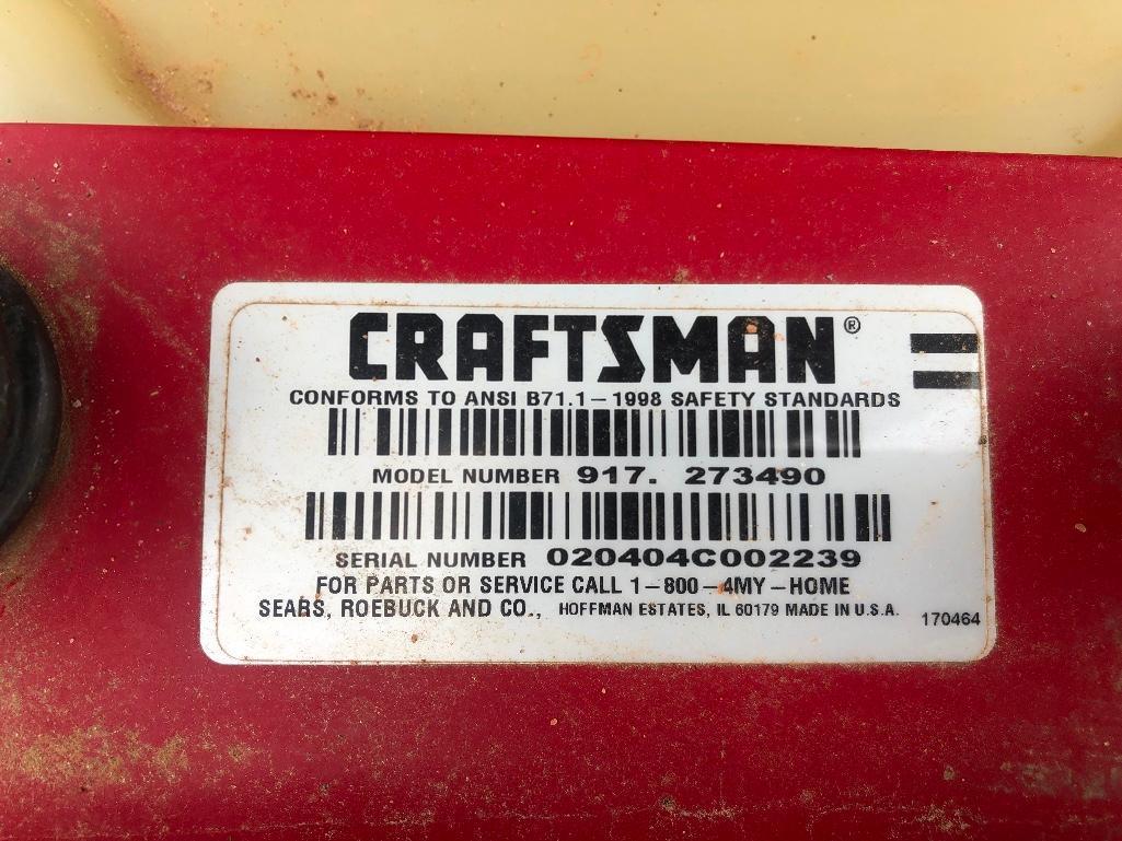 CRAFTSMAN DLT 3000 LAWN MOWER