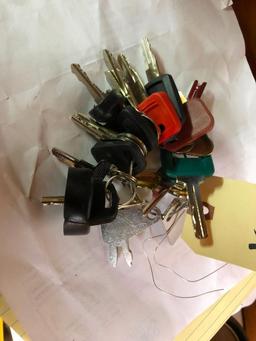 GROUP OF EQUIPMENT KEYS