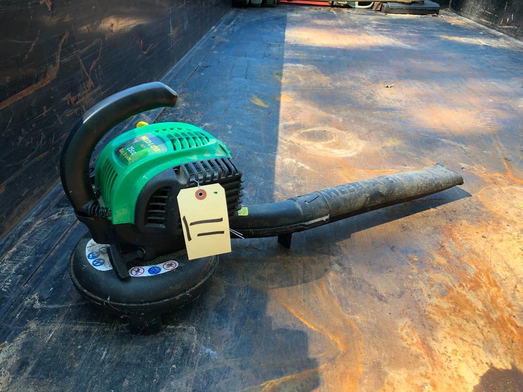 WEED EATER HAND HELD GAS BLOWER