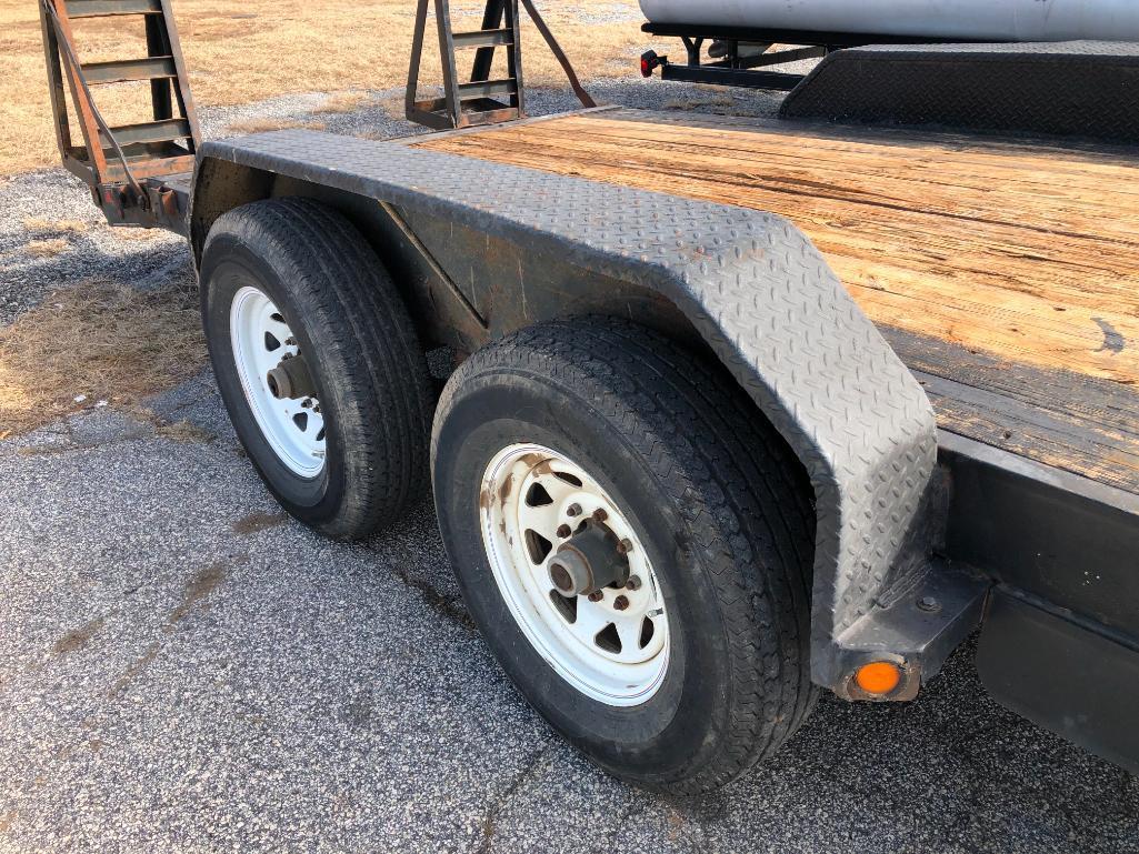 20'X83" EQUIPMENT TRAILER **NO TITLE**