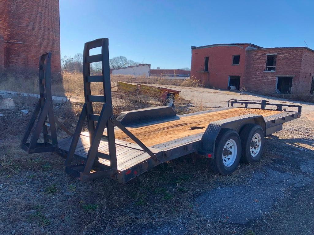 20'X83" EQUIPMENT TRAILER **NO TITLE**