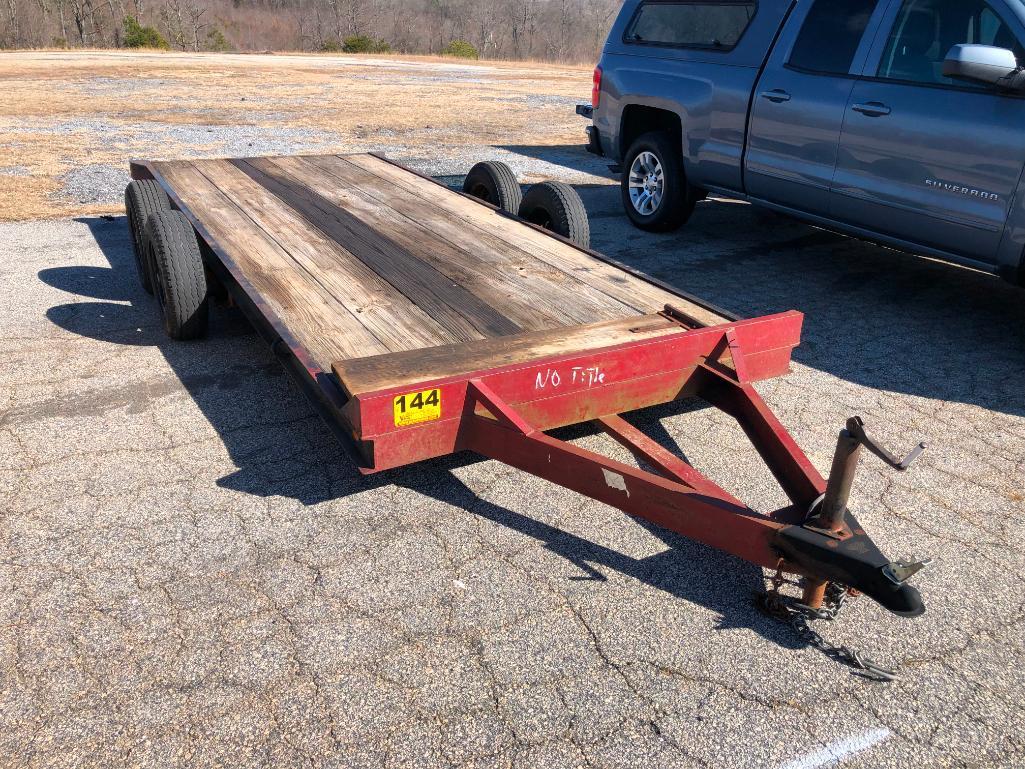 6'X16' TRAILER 2 AXLE **NO TITLE**