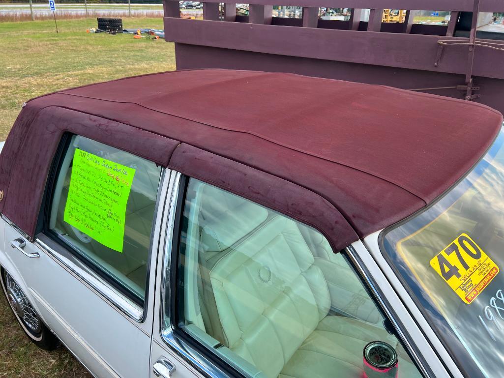 1988 CADILLAC DEVILLE