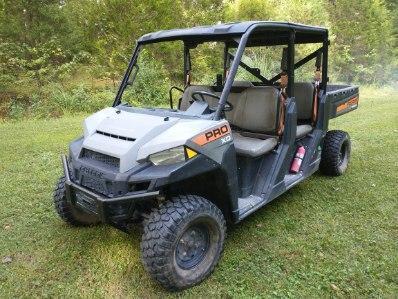 2019 POLARIS PRO XD 4000 (CREW CAB, KUBOTA 902D DIESEL 25HP, AWD **TRUE HOURS / MILES UNKNOWN**, RUN