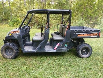 2019 POLARIS PRO XD 4000 (CREW CAB, KUBOTA 902D DIESEL 25HP, AWD **TRUE HOURS / MILES UNKNOWN**, RUN