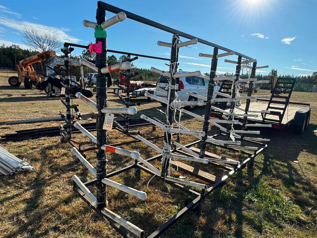 12'X42" ROLLING STORAGE RACK