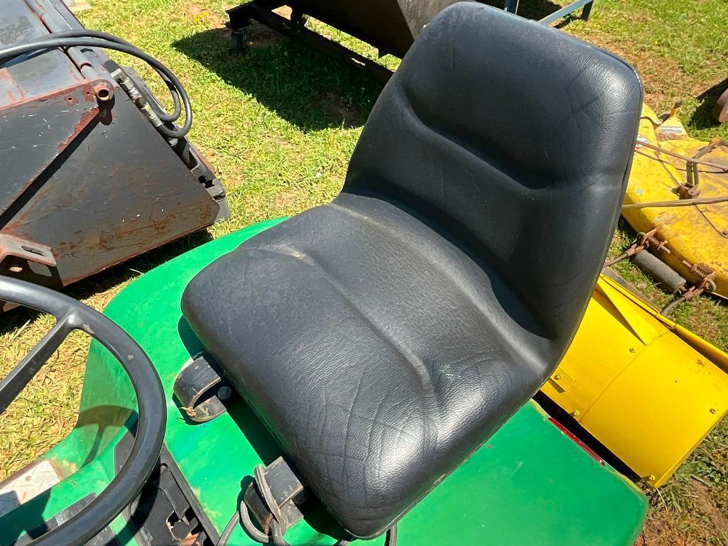 JOHN DEERE 214 RIDING MOWER W/ TILLER, 48" DECK,