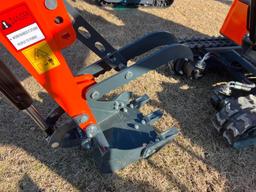 UNUSED AGT L12R MINI EXCAVATOR (GAS MOTOR, MANUAL