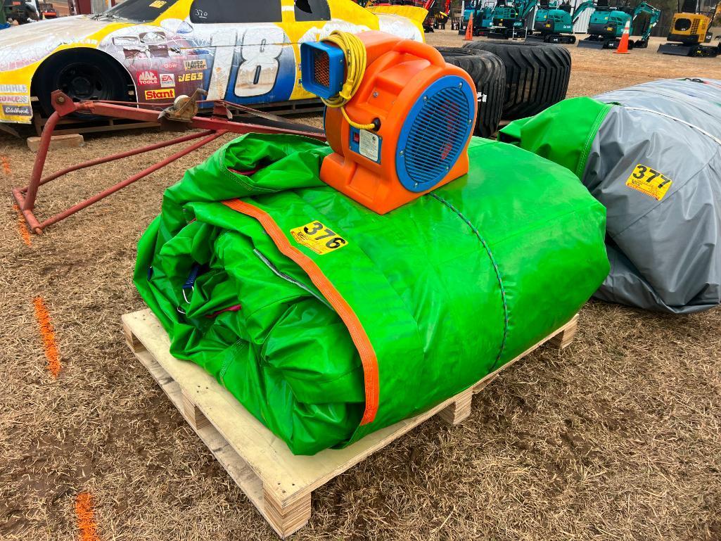 INFLATABLE DEPOT TUNNEL/SLIDE COMBO 3 (19ft Length, 16 ft Width, 10 ft height)