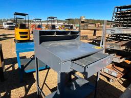 METAL BLUEPRINT FOREMAN DESK