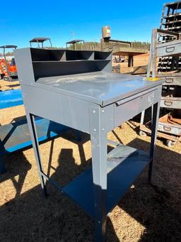 METAL BLUEPRINT FOREMAN DESK