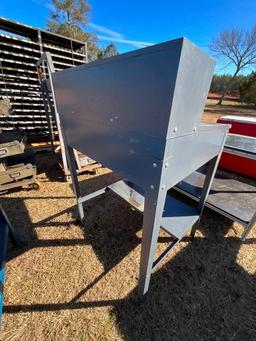 METAL BLUEPRINT FOREMAN DESK