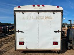 28'X7.5' ENCLOSED TRAILER **NO TITLE** (TANDEM 6