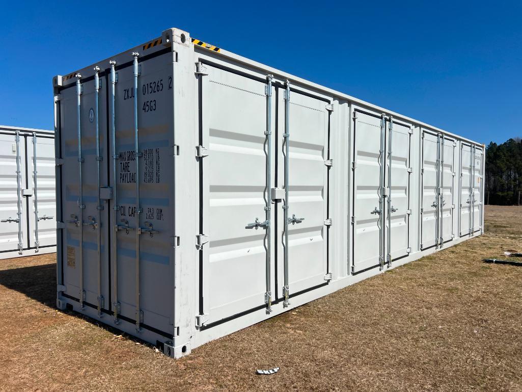 40 FT HIGH-CUBE MULTI-DOOR SHIPPING CONTAINER