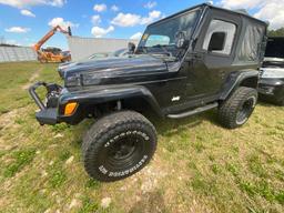2000 JEEP WRANGLER (5SPD, 4WD, CB RADIO, SOFT