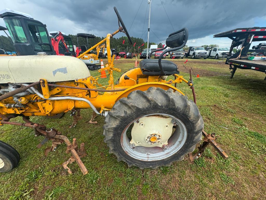 MCCORMICK FARMALL CUB TRACTOR W/PLOWS **NEEDS