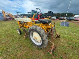 MCCORMICK FARMALL CUB TRACTOR W/PLOWS **NEEDS