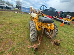 MCCORMICK FARMALL CUB TRACTOR W/PLOWS **NEEDS