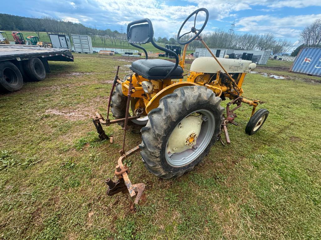 MCCORMICK FARMALL CUB TRACTOR W/PLOWS **NEEDS