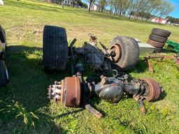 FRONT & REAR DRIVE AXLES (3:55)